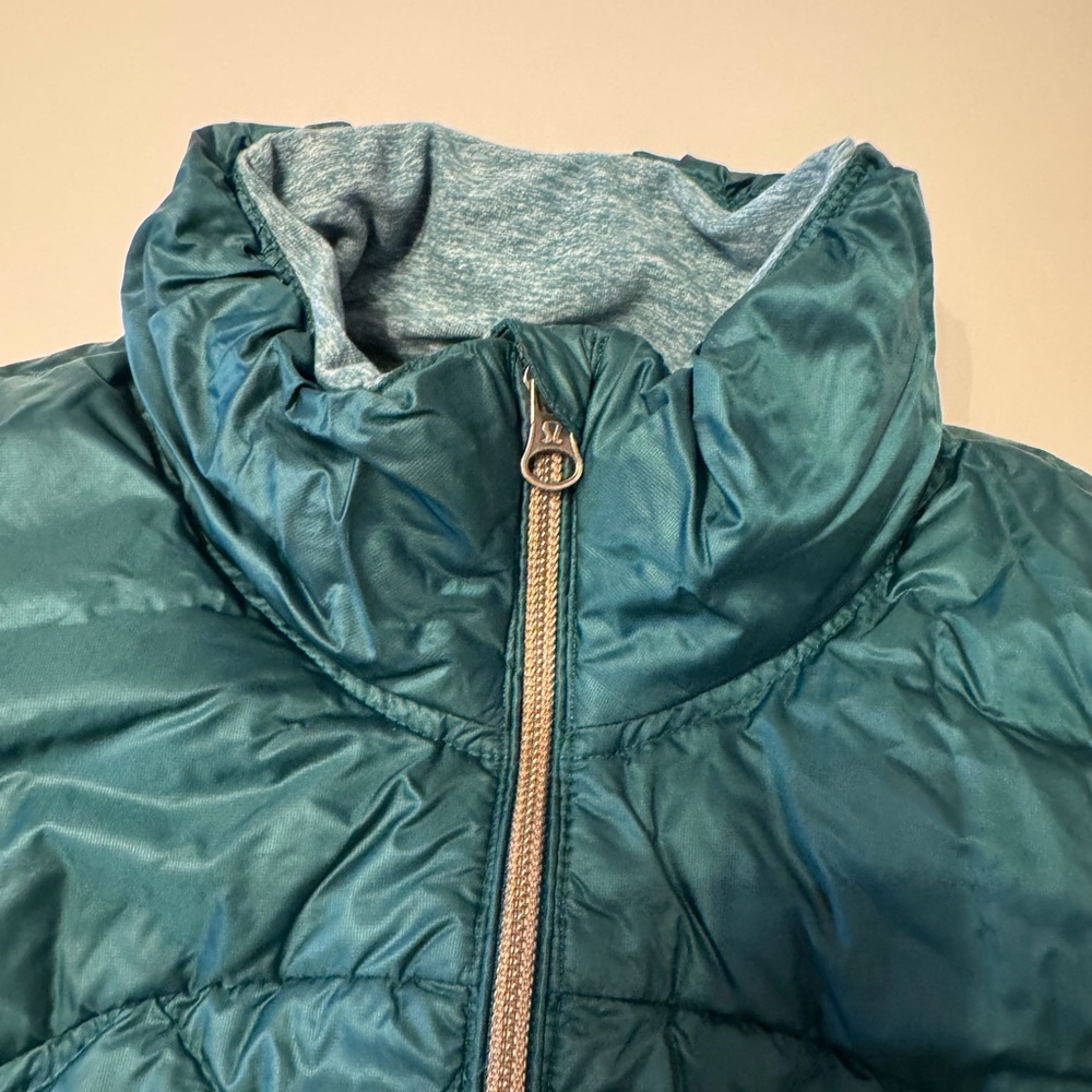Lululemon Athletica Green Quilted Vest - Picture 3 of 7